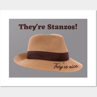 Stanzo Brand Fedoras Posters and Art